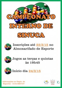 Campeonato Interno de Sinuca